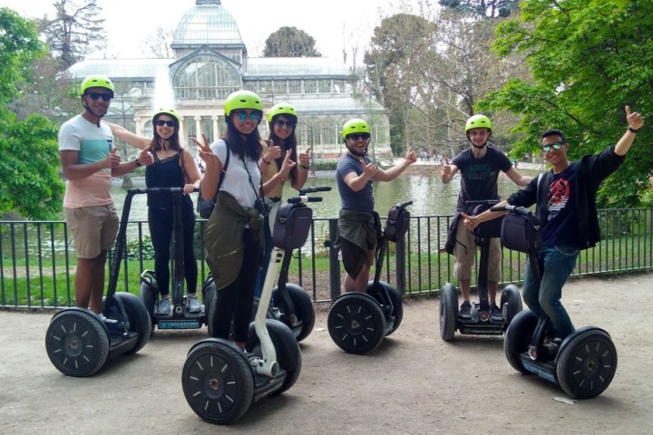 segway tour parque del retiro