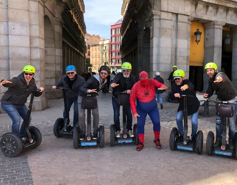Tour segway Plaza Mayor Madrid