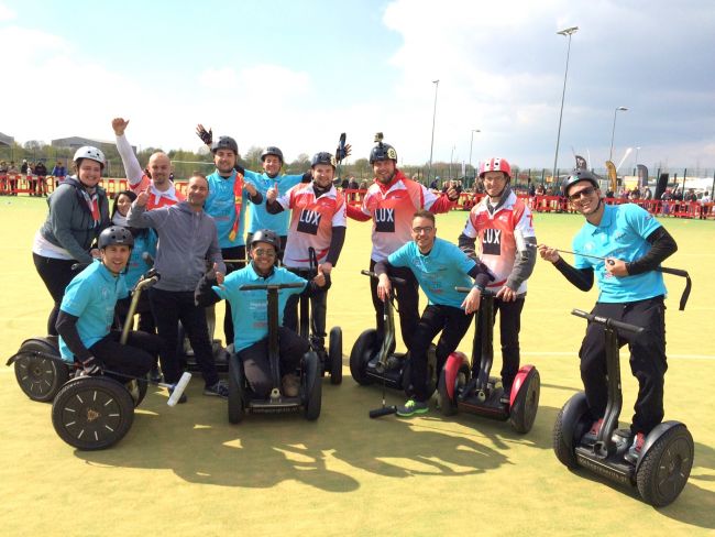 equipo de segway polo en Madrid