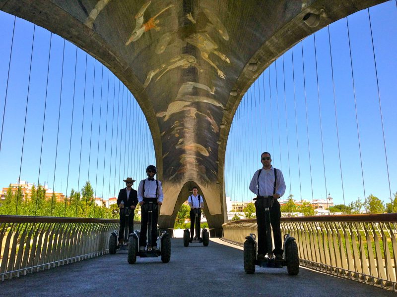 Tour segway Madrid Rio