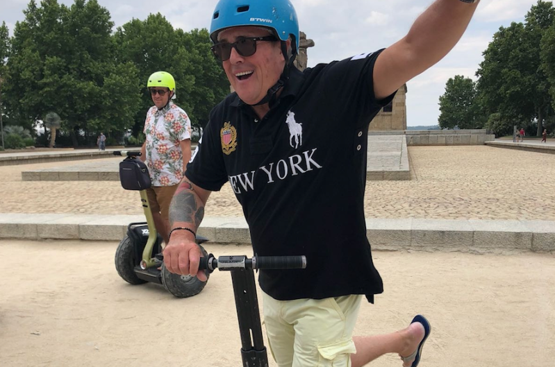 segway tour Templo de Debod