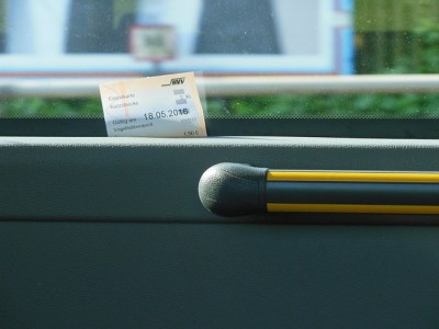 ticket autobús
